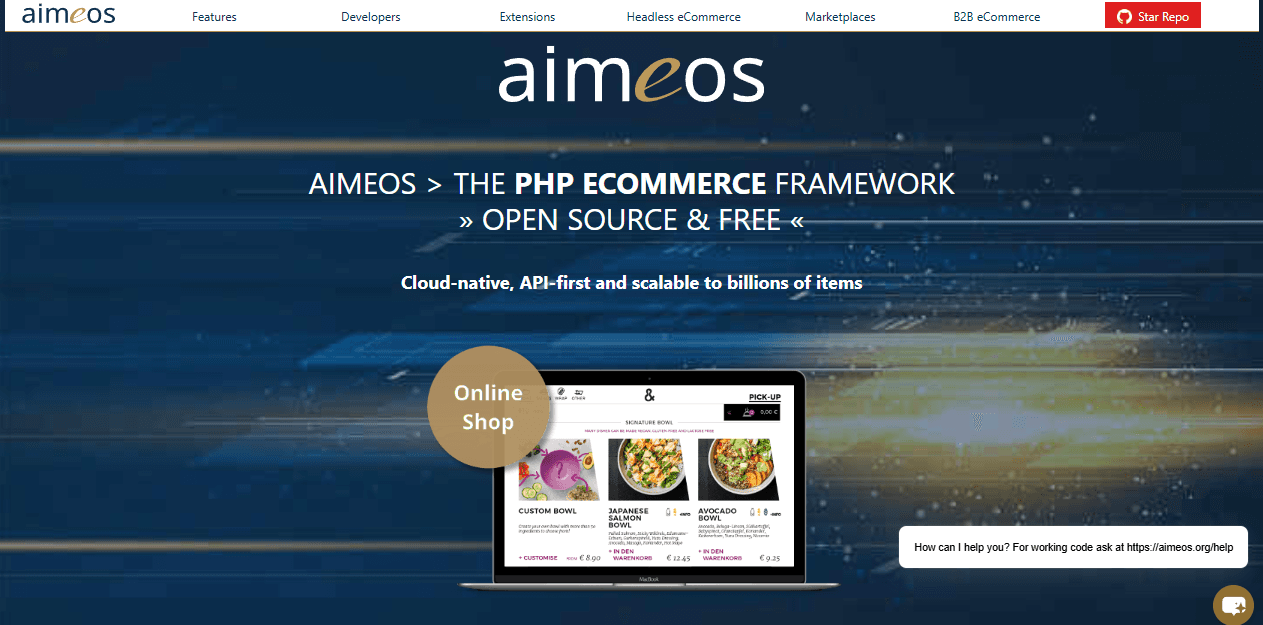 Aimeos (E-commerce Platform)